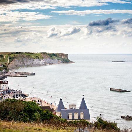 Les Volets Bleus - Duplex Proche Plage Et Centre Arromanches-les-Bains Kültér fotó