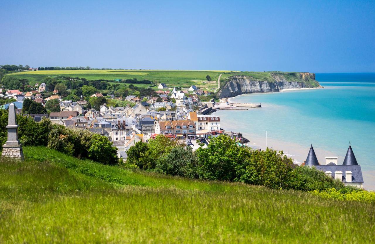 Les Volets Bleus - Duplex Proche Plage Et Centre Arromanches-les-Bains Kültér fotó